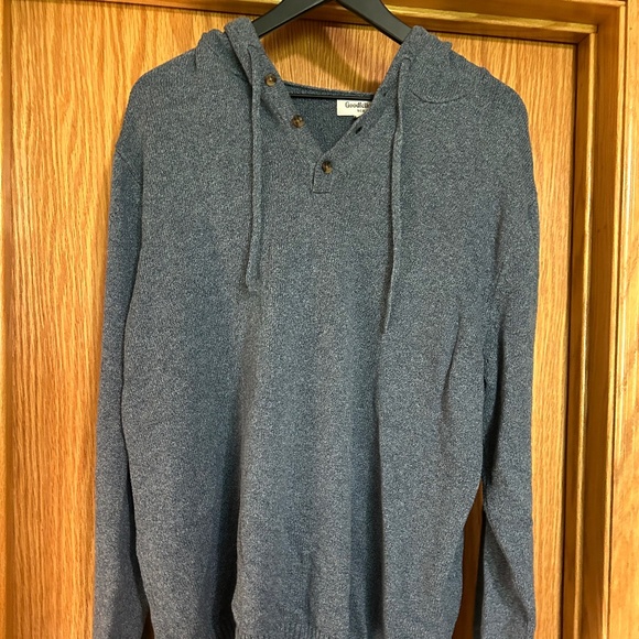 Knit Hoodie - Goodfellow Size L - Picture 1 of 4